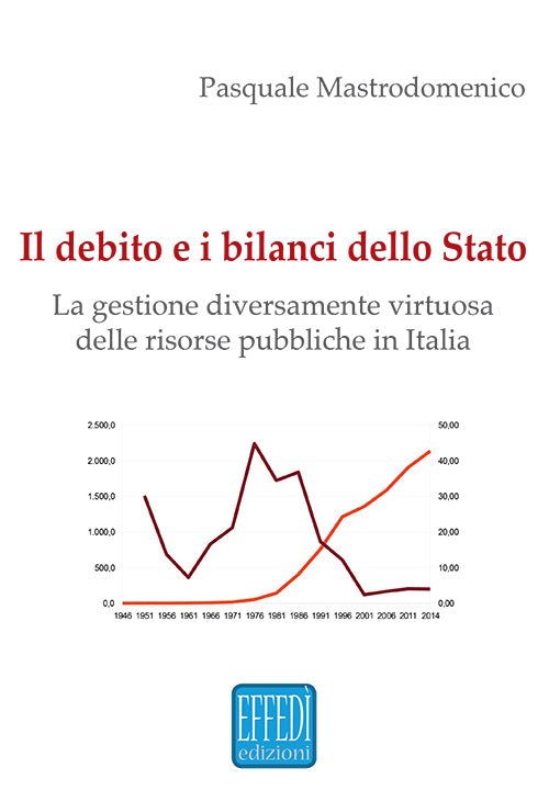 Cover of debito e i bilanci dello Stato. La gestione diversamente virtuosa delle risorse pubbliche in Italia