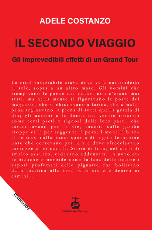 Cover of secondo viaggio. Gli imprevedibili effetti di un Grand Tour