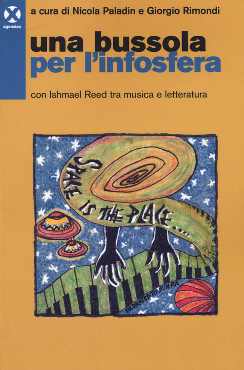 Cover of bussola per l'infosfera. Con Ishmael Reed tra musica e letteratura