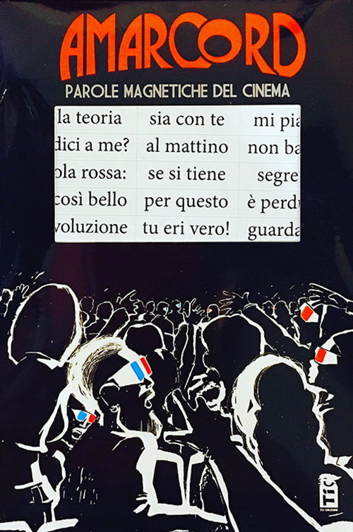 Cover of Amarcord. Parole magnetiche del cinema