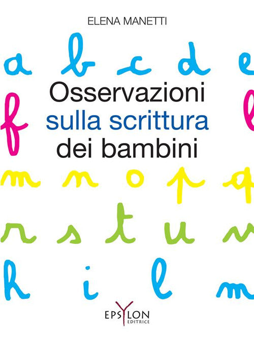 Cover of Osservazioni sulla scrittura dei bambini