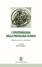 Cover of epistemologia della psicologia clinica. Prospettive teoriche e metodologiche