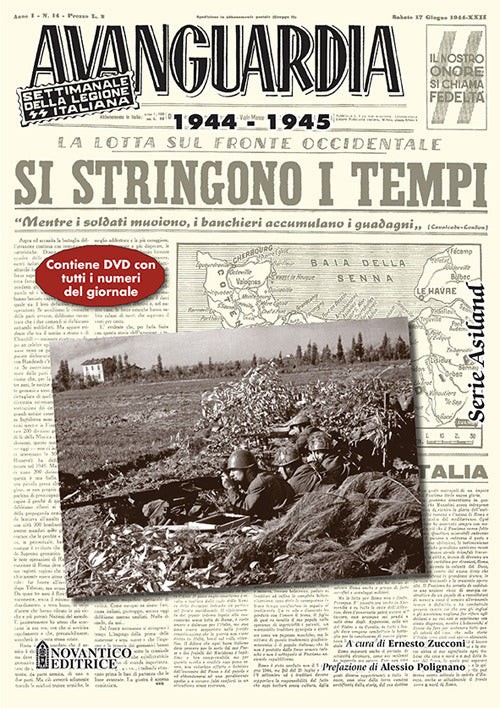 Cover of Avanguardia. Settimanale della Legione SS Italiana 1944-45