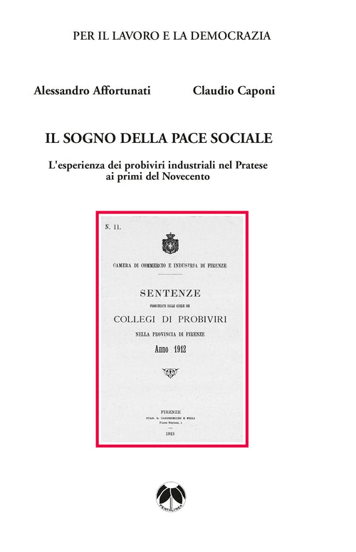 Cover of sogno della pace sociale