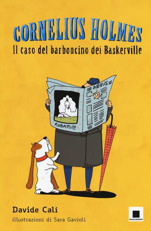 Cover of caso del barboncino dei Baskerville. Cornelius Holmes 