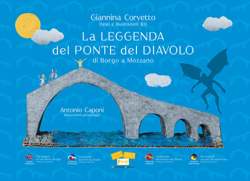 Cover of leggenda del Ponte del Diavolo di Borgo a Mozzano. Ediz. multilingue