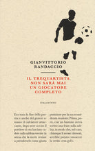 Cover of trequartista non sarà mai un giocatore completo