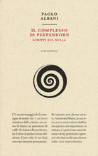 Cover of complesso di Peeperkorn. Scritti sul nulla
