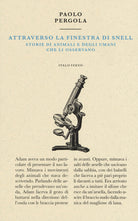 Cover of Attraverso la finestra di Snell. Storie di animali e degli umani che li osservano
