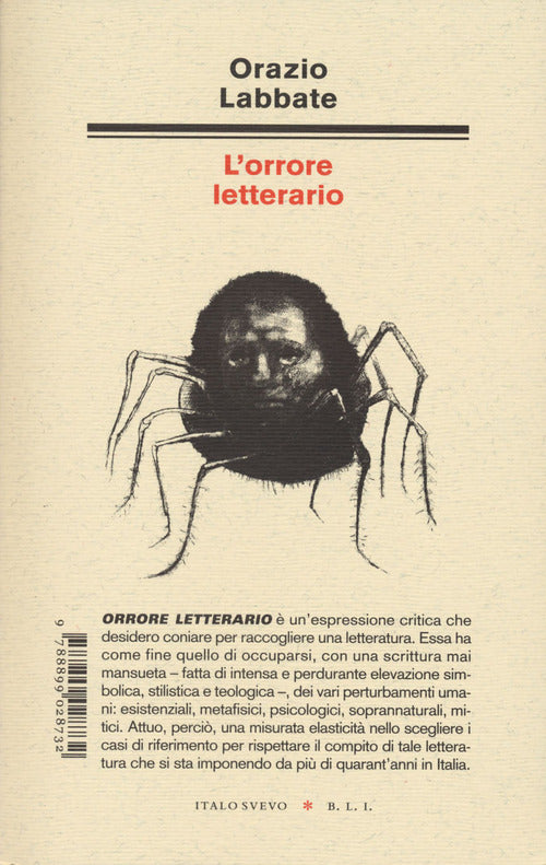 Cover of orrore letterario