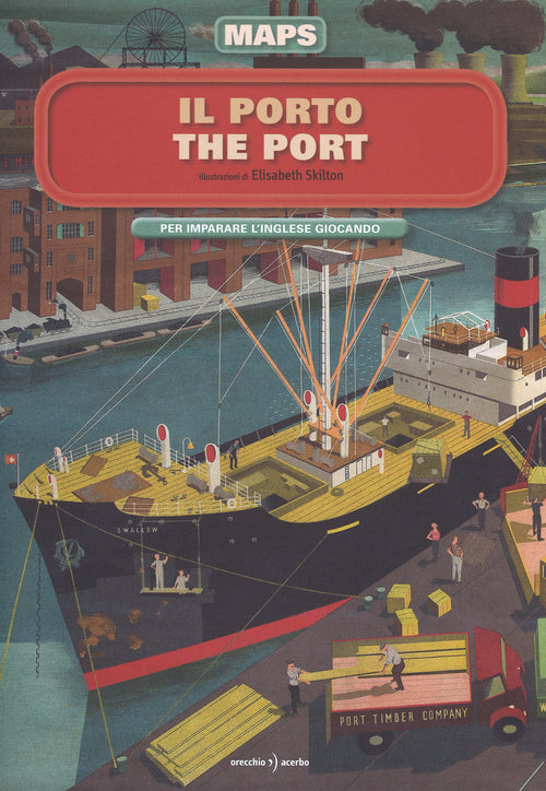 Cover of porto-The port. Maps. Con adesivi
