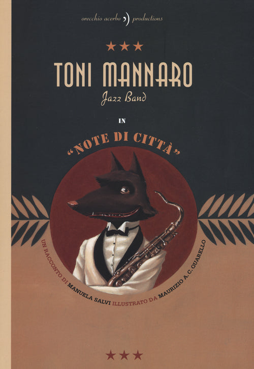 Cover of Toni Mannaro Jazz Band. Note di città