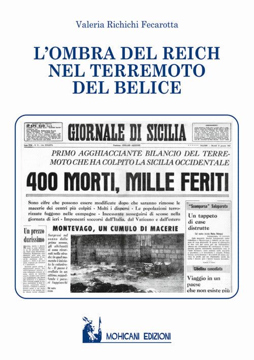 Cover of ombra del Reich nel terremoto del Belice