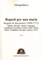 Cover of Regesti per una storia