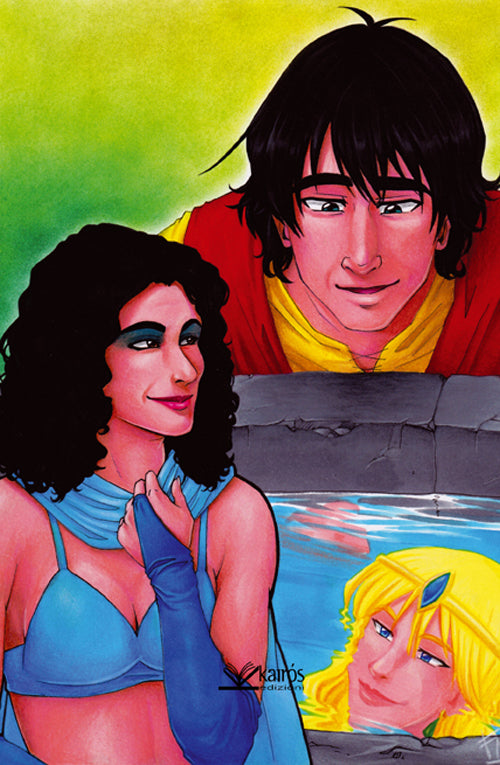 Cover of principessa e il cantastorie