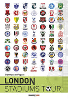 Cover of London stadiums tour. Ediz. italiana