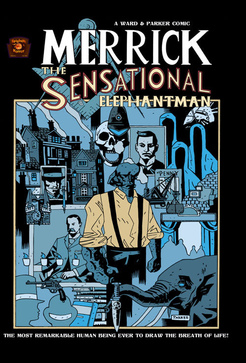 Cover of Merrick the sensational elephantman