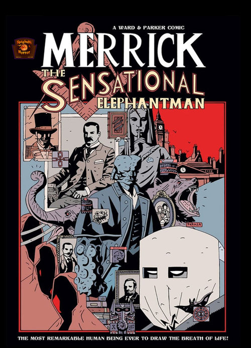 Cover of Merrick the sensational elephantman