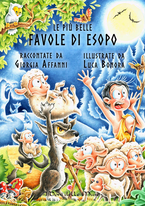 Cover of più belle favole di Esopo