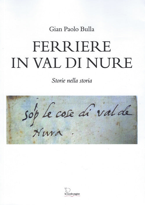 Cover of Ferriere in Val di Nure. Storie nella storia