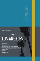 Cover of My Los Angeles. Teal blue. Visual book
