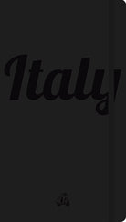 Cover of Italy. Black cover. Personal Jo Journal. Ediz. italiana e inglese
