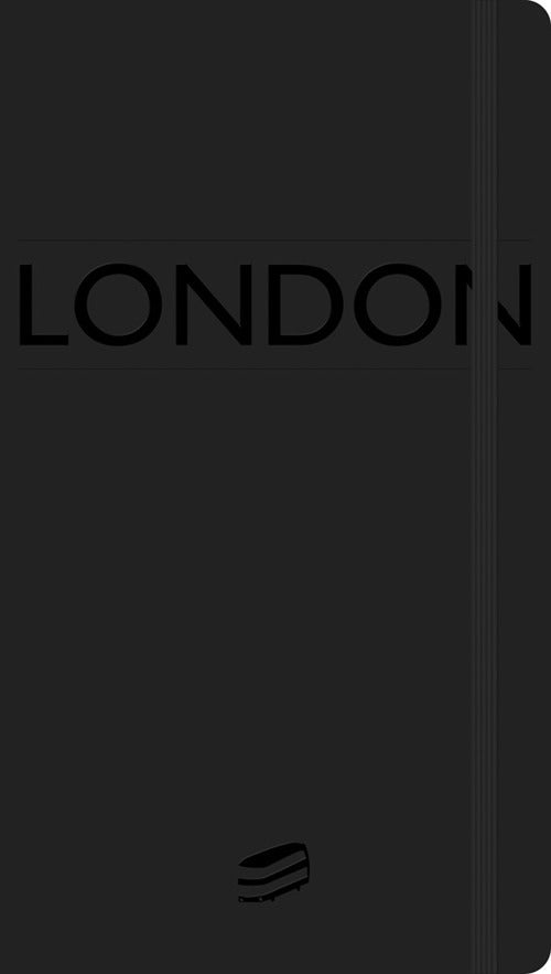 Cover of London. Notebook. Black cover. Ediz. italiana e inglese