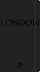 Cover of London. Notebook. Black cover. Ediz. italiana e inglese