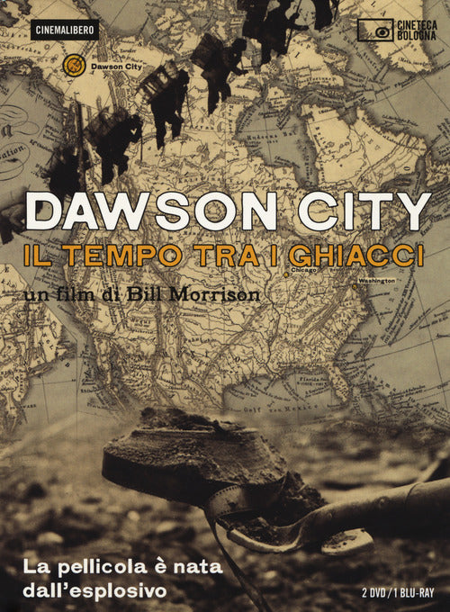 Cover of Dawson City. Il tempo tra i ghiacci. La pellicola è nata dall'esplosivo. 3 DVD