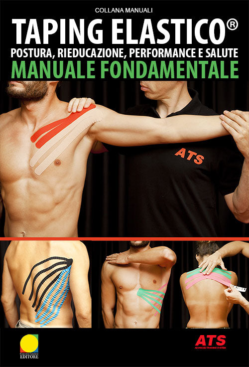 Cover of Taping Elastico®. Manuale fondamentale e tecniche di applicazione