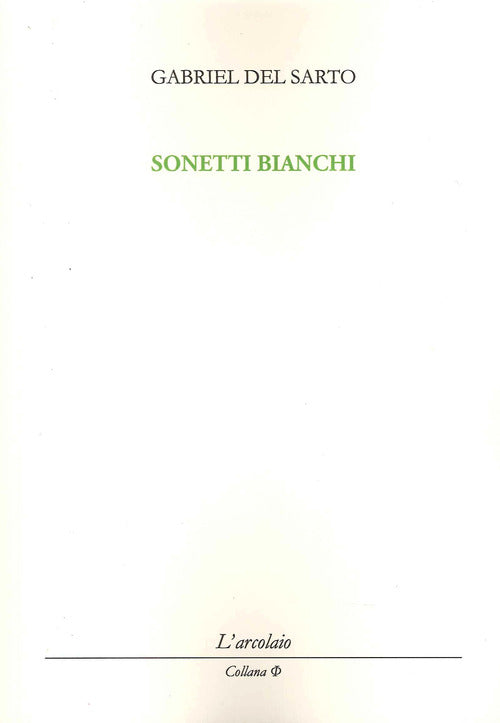 Cover of Sonetti bianchi