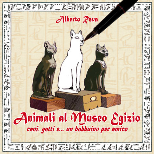 Cover of Animali al Museo egizio. Cani, gatti e... un babbuino per amico