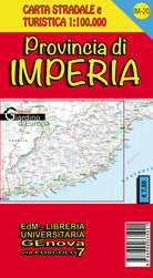 Cover of Provincia di Imperia. Carta stradale 1:100.000
