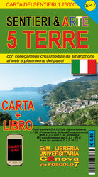 Cover of SP 7 sentieri & arte Cinque Terre 1:25.000