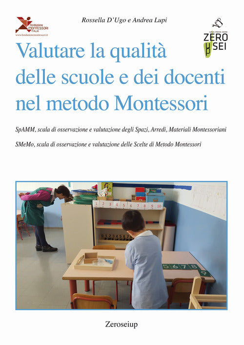 Cover of Valutare la qualità delle scuole e dei docenti nel metodo Montessori