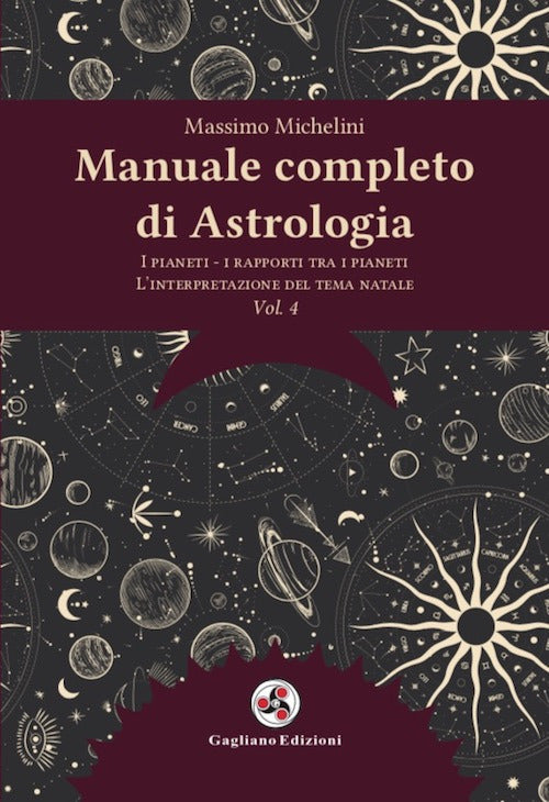 Cover of Manuale completo di astrologia