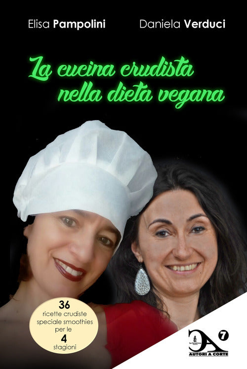 Cover of cucina crudista nella dieta vegana