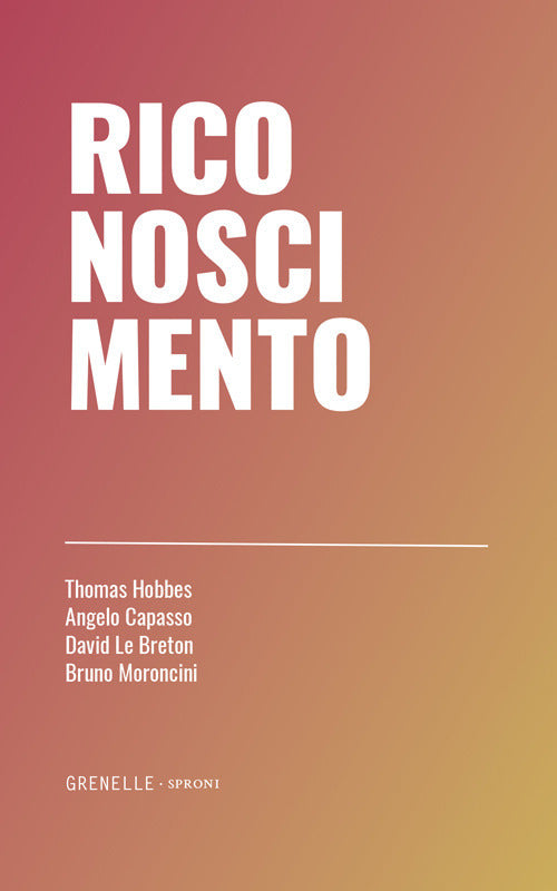 Cover of Riconoscimento