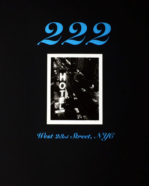 Cover of 222 West 23rd Street, NYC. The Chelsea Hotel. Ediz. italiana e inglese