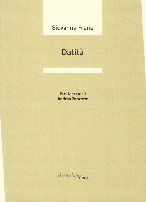 Cover of Datità