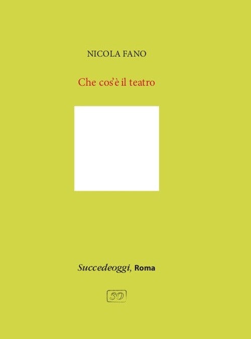 Cover of Che cos'è il teatro