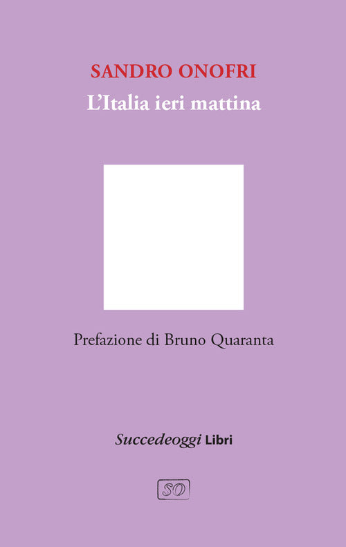 Cover of Italia ieri mattina