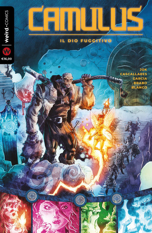 Cover of dio fuggitivo. Camulus