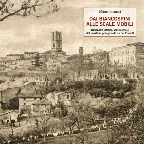 Cover of Dai biancospini alle scale mobili. Dizionario istorico-sentimentale del quartiere perugino di via dei Filosofi