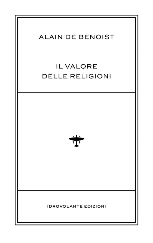 Cover of valore delle religioni