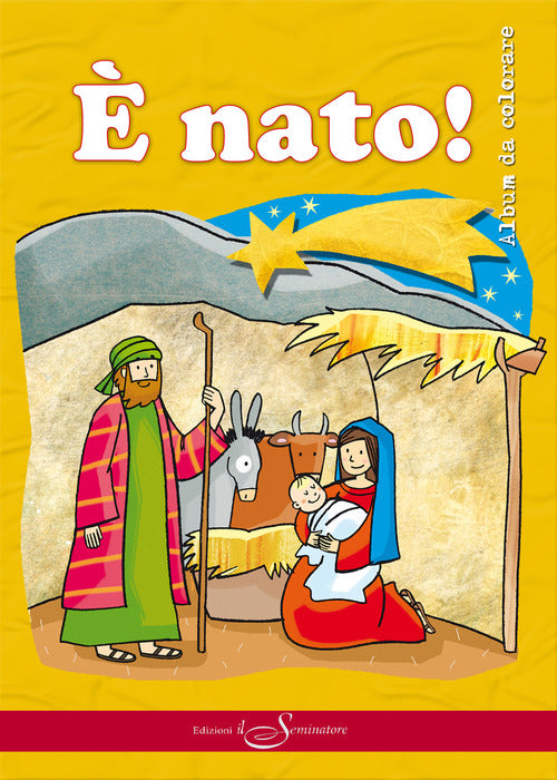 Cover of È nato! Album da colorare