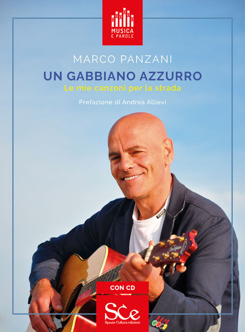 Cover of gabbiano azzurro. Le mie canzoni per la strada