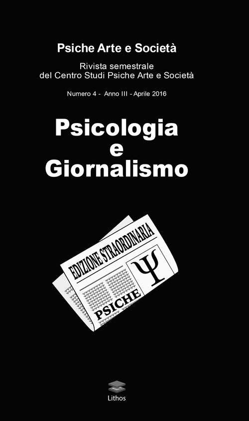 Cover of Psicologia e giornalismo