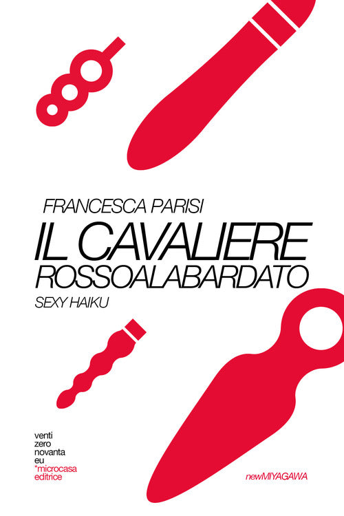 Cover of cavaliere rossoalabardato. Sexy haiku