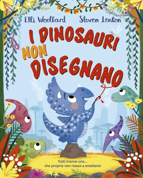 Cover of dinosauri non disegnano